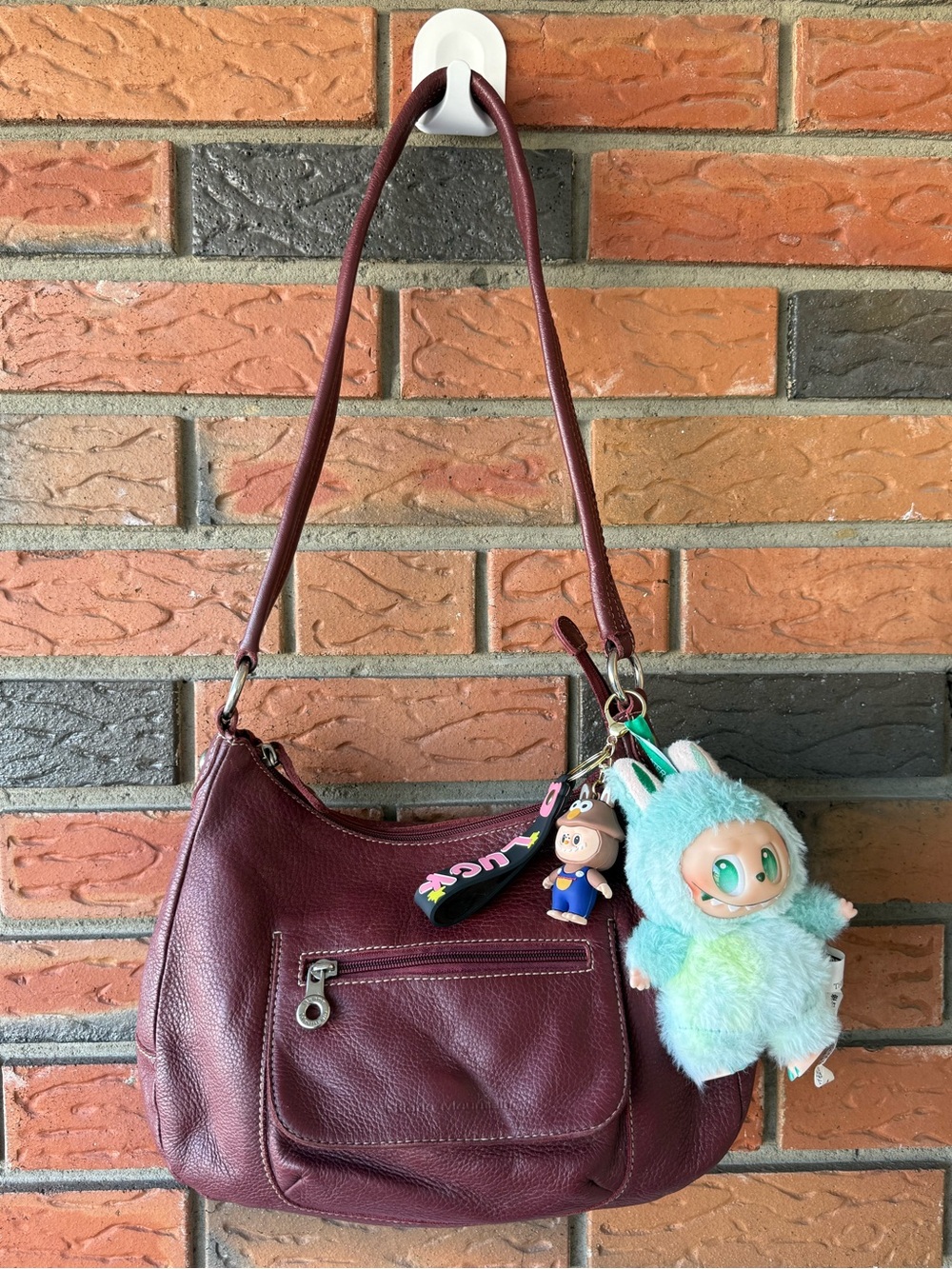 Stone Mountain Leather Shoulder Bag